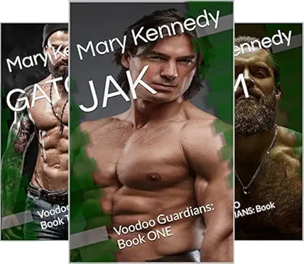Three Voodoo Guardians book covers